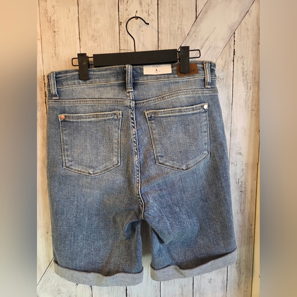 Judy Blue High Waist Denim Shorts - Picture 7 of 7
